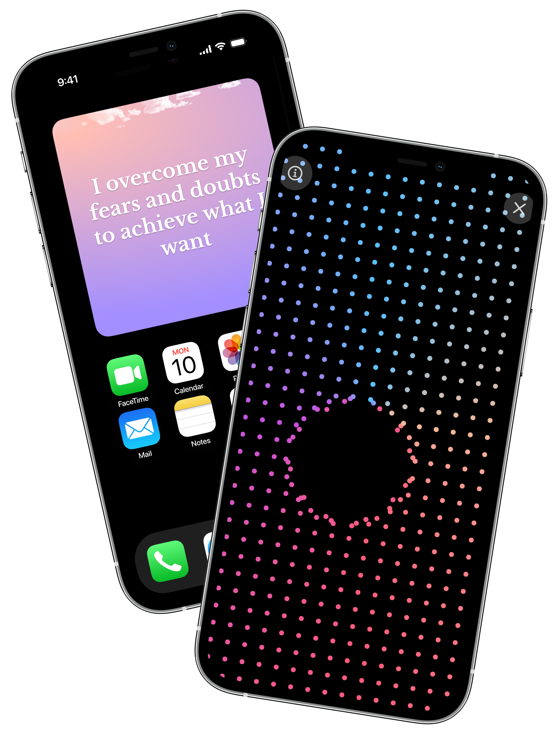 not alone app - healing features overview